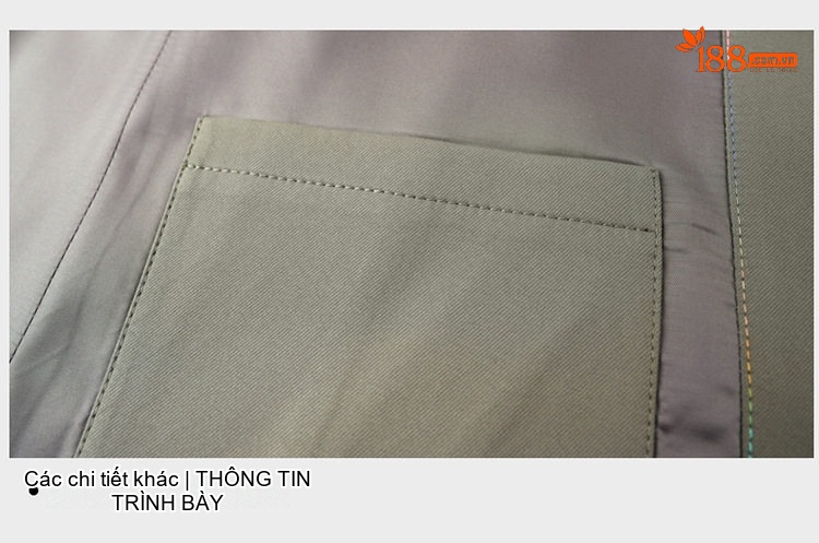 Áo Khoác Gió Nam Trung Niên Dáng Dài Vừa Cổ Bẻ Màu Đen, Xám, Xanh Navy chi tiết 38