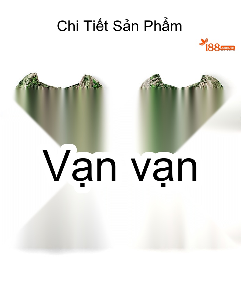 Váy Ngắn Nữ Cổ chữ V Thắt Dây Lưng Sau Tay Bồng Họa Tiết Hoa Lá Xanh chi tiết 12