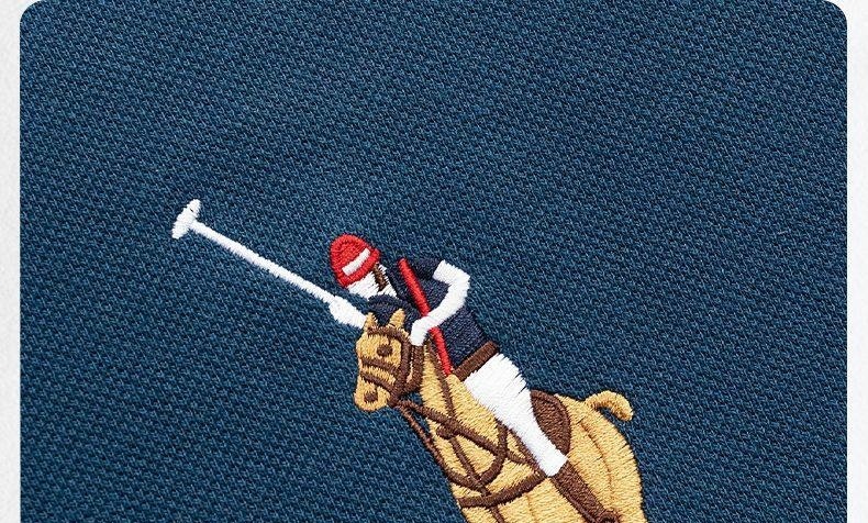 Áo Polo Tay Dài Nam Cotton Cổ Bẻ Dáng Ôm Mùa Thu Màu Cam, Đỏ, Be, Xám... chi tiết 55