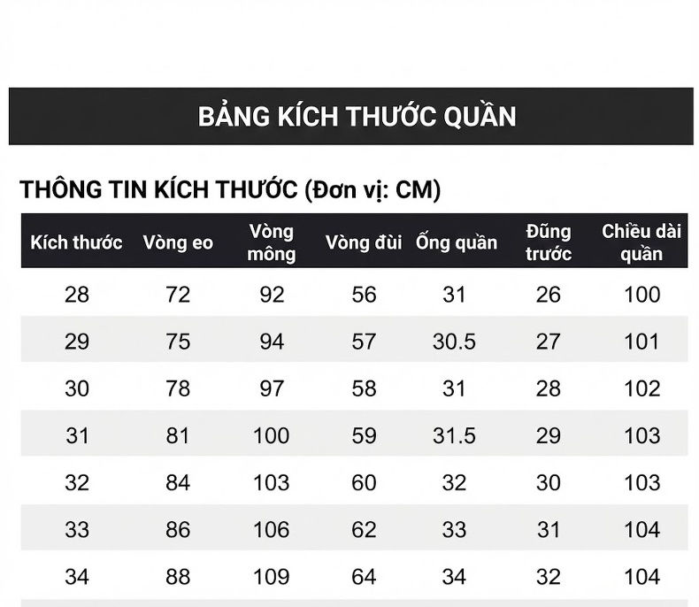 Quần Dài Cotton Nam Ống Đứng Co Giãn Thoải Mái Màu Đen, Xám, Nâu, Xanh Navy chi tiết 8