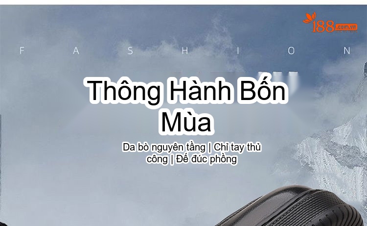 Giày Thể Thao Nam Da Bò Chiều Cao Đế Khoảng 4cm Màu Đen, Nâu chi tiết 3