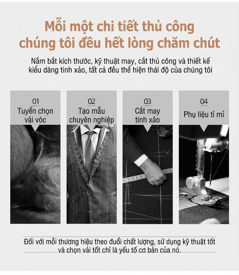 Áo Khoác Dạ Nam Hai Mặt Dáng Ôm Vừa Vặn Màu Xám chi tiết 23