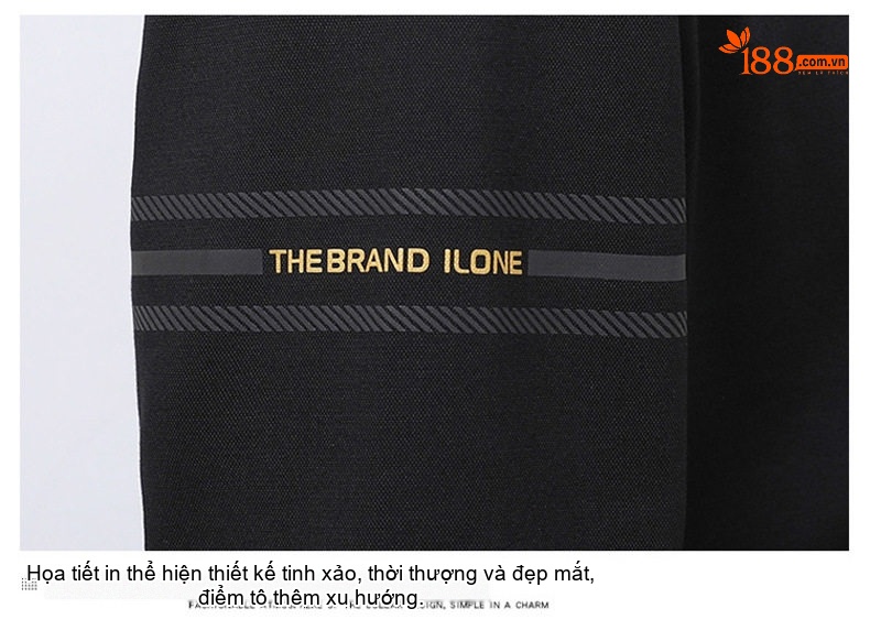 Áo Thun Tay Dài Nam Cổ Tròn Phong Cách Thể Thao Màu Xanh Navy, Xám chi tiết 15