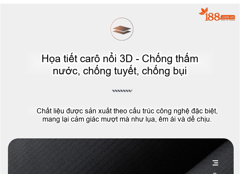 Áo Phao Lông Vũ Nam Ba Lớp Chống Thấm Nước Mũ Trùm Đầu Tháo Rời Siêu Ấm Màu Đỏ, Xám, Đen, Trắng... chi tiết 6