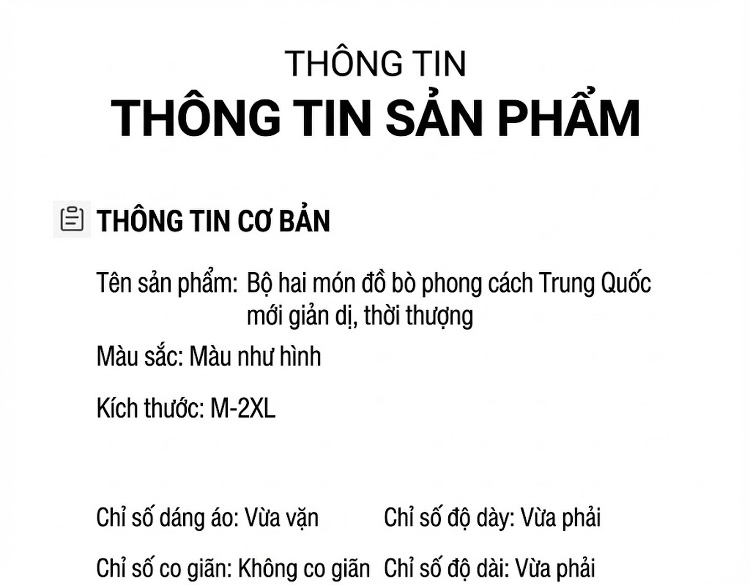 Bộ Quần Áo Nữ Thiết Kế Thêu Hoa Cao Cấp, Áo Hoodie Quần Ống Rộng Phong Cách Trung Hoa Màu Xanh Denim chi tiết 10