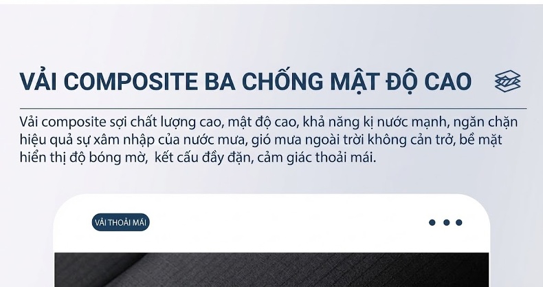 Áo Khoác Phao Nam Ba Lớp Chống Thấm Nước Mũ Rời Siêu Ấm chi tiết 3