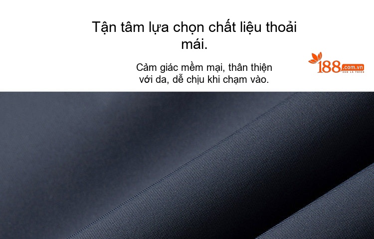 Áo Khoác Phao Lông Vũ Nam Trung Niên Cổ Bẻ Tháo Rời Màu Xanh Navy chi tiết 4
