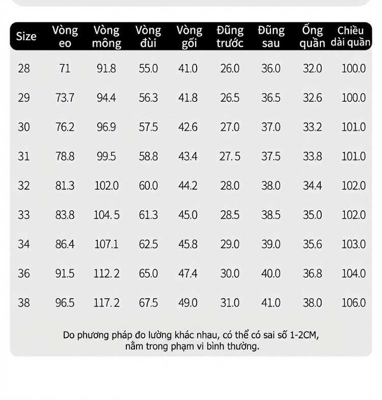 Quần Dài Nam Cotton Dáng Suông Ống Đứng Phong Cách Công Sở Màu Be, Trắng, Đen, Xám chi tiết 20