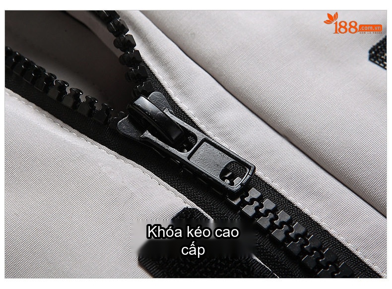 Áo Khoác Phao Nam Dáng Ngắn Có Mũ Trùm Đầu Dày Dặn Phong Cách Công Sở Màu Đen, Trắng, Đỏ, Xám chi tiết 8