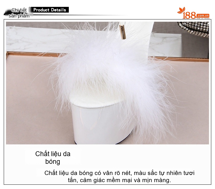 Giày Sandal Cao Gót Nữ Quai Dây Buộc Da Bóng Gót Cao 10cm - 12cm Màu Đen, Đỏ, Trắng, Xanh... chi tiết 3