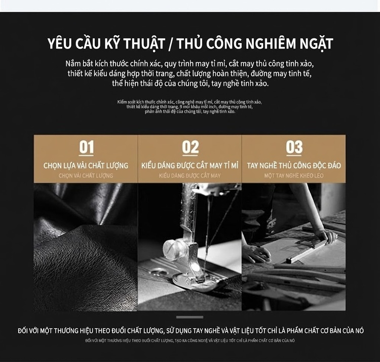 Áo Khoác Da PU Nam Dáng Ôm Thời Trang Thu Đông Màu Đen, Đỏ, Xanh Navy chi tiết 5