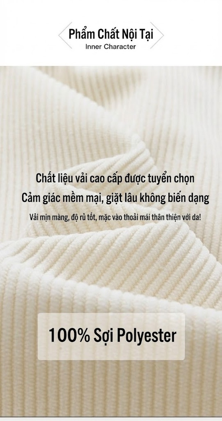 Áo Khoác Cotton Lót Lông Cừu Non Có Mũ Trùm Đầu Dáng Rộng Nam Nữ Màu Đen, Xanh, Tím, Kem... chi tiết 3