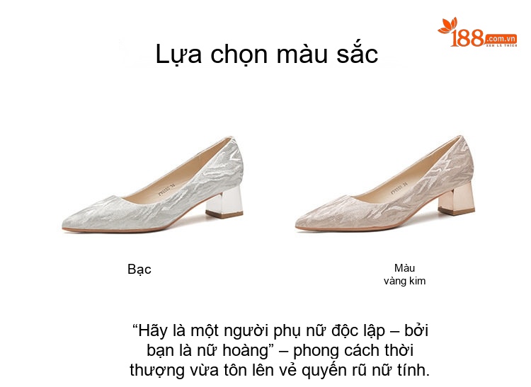Giày Cao Gót Nữ Mũi Nhọn Chiều Cao Đế Khoảng 5cm Quai Trong Suốt Màu Trắng chi tiết 3