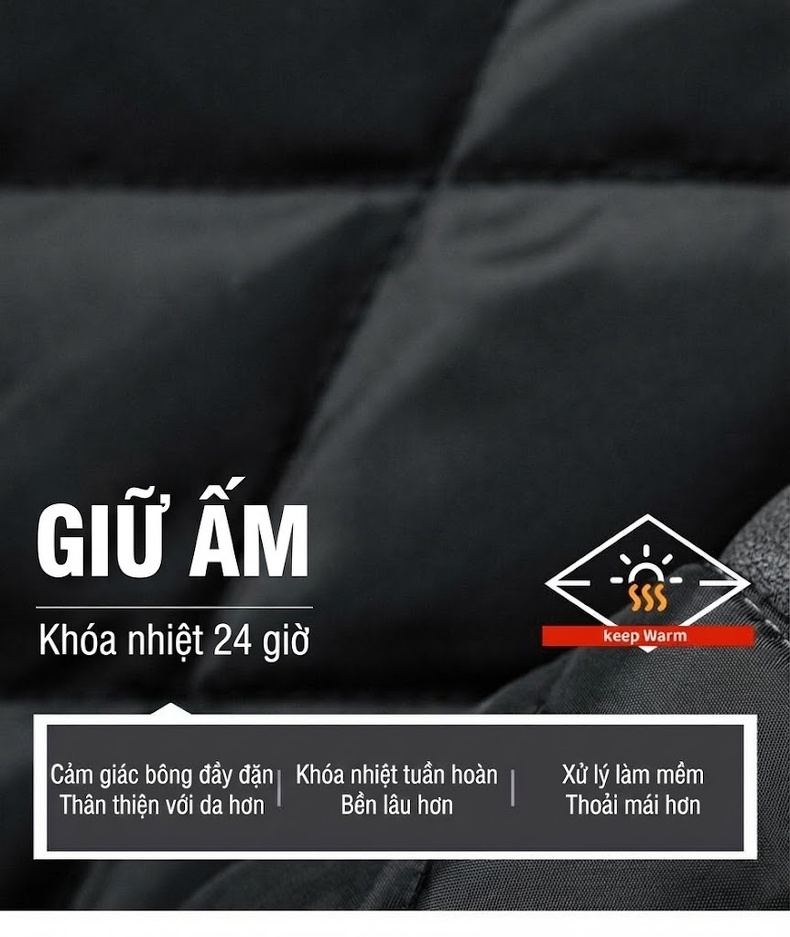 Áo Khoác Da PU Nam Cổ Bóng Chày Phong Cách Đường Phố Màu Nâu, Xanh, Xám chi tiết 9