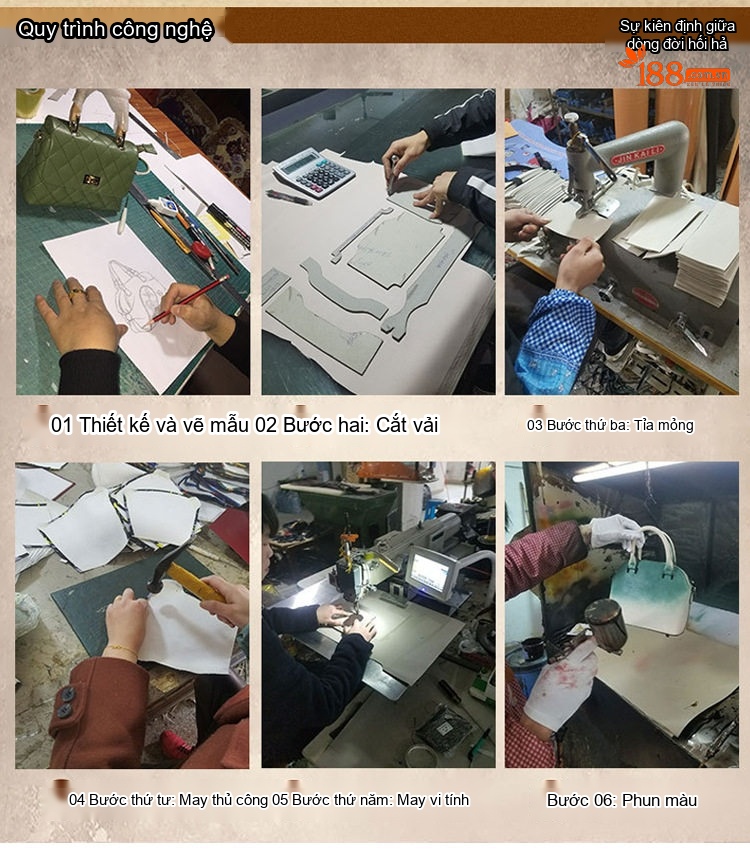 Túi Xách Nữ Da Bò Thật Vintage Hình Hươu Cao Cấp Đeo Vai, Xách Tay Màu Nâu, Vàng, Xanh Lá, Đỏ... chi tiết 15