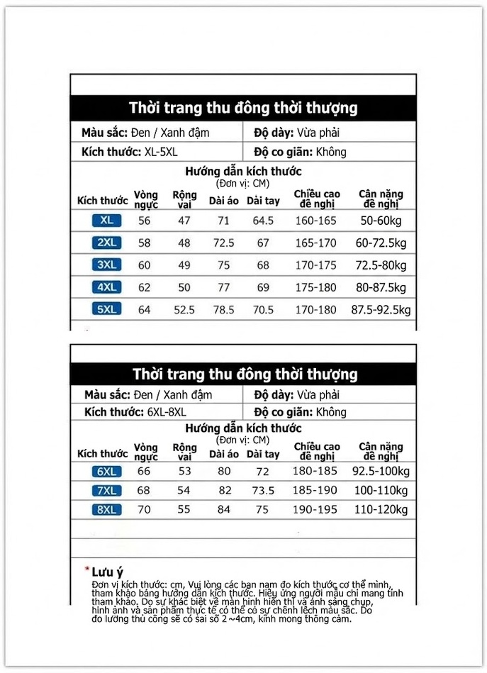 Áo Khoác Nam 2 Mặt Cotton Có Mũ Tháo Rời, Size Lớn Màu Đen, Xám chi tiết 7