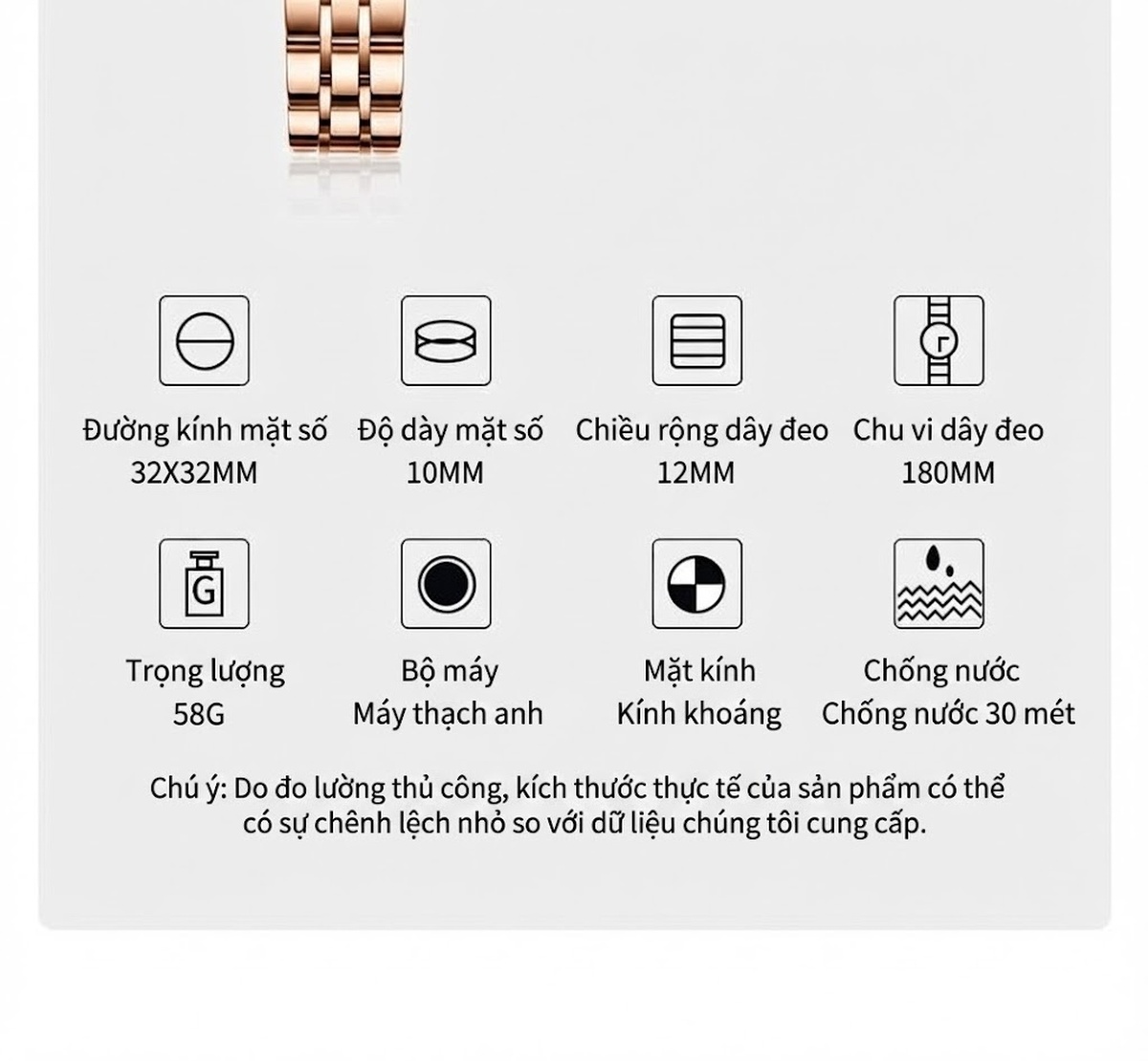 Áo Khoác Phao Nữ Ngắn Tay Dáng Nhỏ Cổ Trụ Dày Dặn Ấm Áp Màu Trắng, Đen, Vàng chi tiết 3