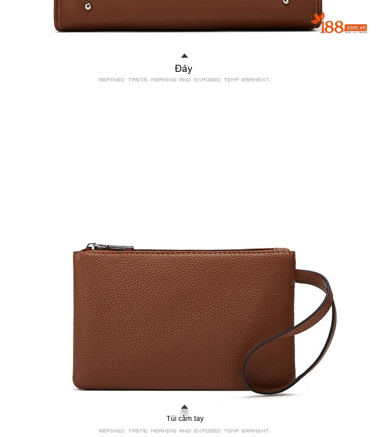 Túi Tote Nữ Đa Năng Da Mờ Sức Chứa Lớn Đựng Laptop Màu Nâu, Đen, Trắng chi tiết 16