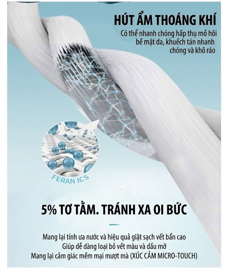 Áo Sơ Mi Tay Ngắn Nam Lụa Tơ Tằm Họa Tiết Thoáng Mát Màu Xanh chi tiết 4