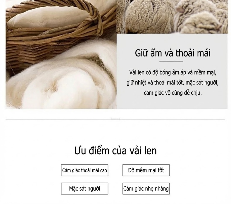 Áo Khoác Dạ Nam Lông Cừu Dáng Dài Phong Cách Lịch Lãm Màu Đen chi tiết 2