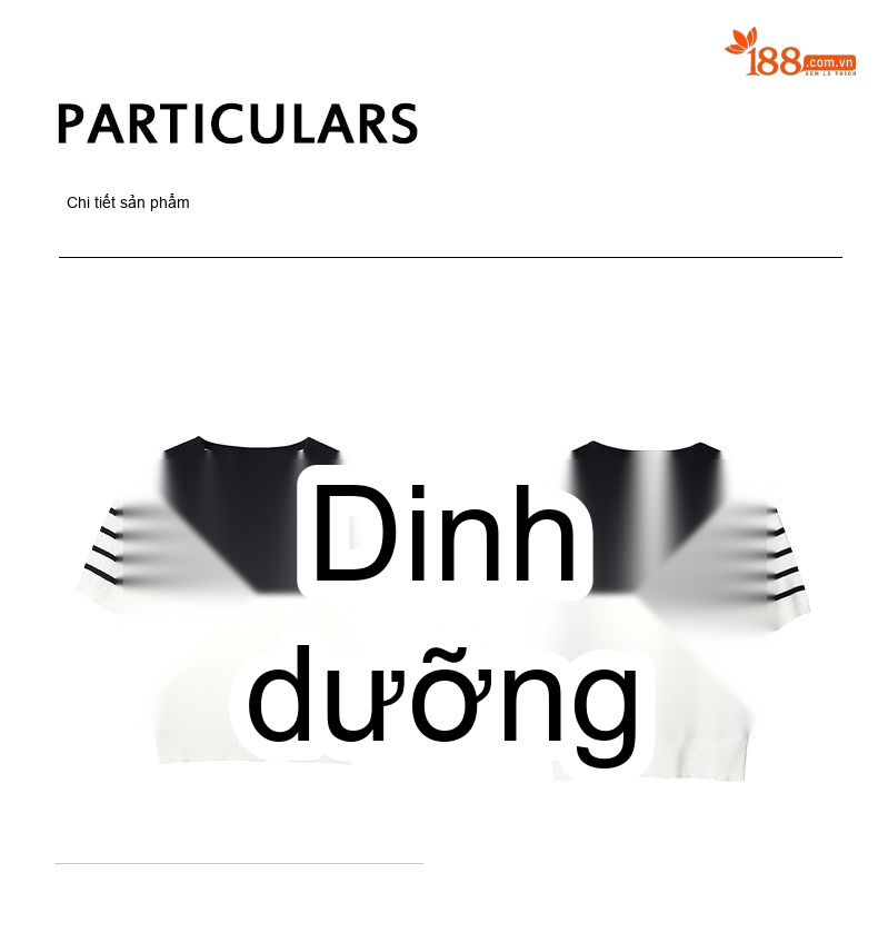 Áo Dệt Kim Nữ Cổ Hải Quân Kẻ Sọc Tay Ngắn Dáng Ôm Dáng Màu Trắng, Đen chi tiết 6