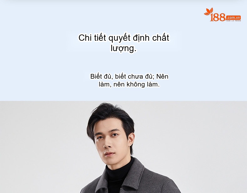 Áo Khoác Dạ Nam Lót Lông Vũ Ngắn Tay Thu Đông Màu Xám, Nâu chi tiết 2