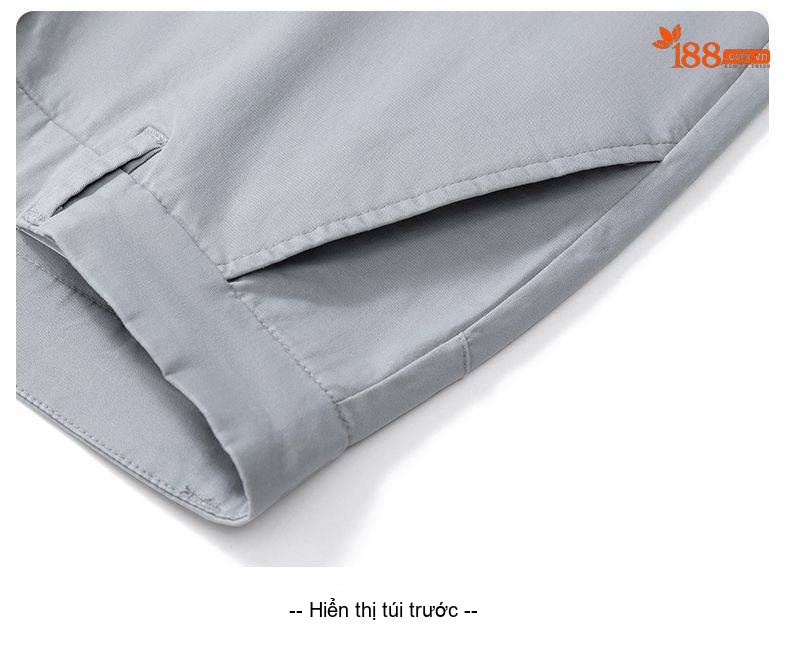 Quần Dài Cotton Nam Ống Suông Rộng Thoải Mái Màu Đen, Xám, Kem, Xanh Navy... chi tiết 30