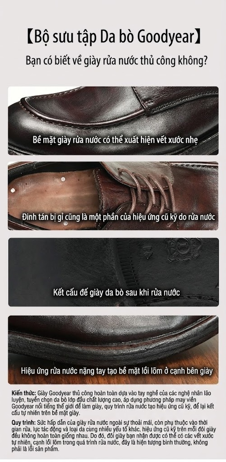 Giày Tây Buộc Dây Nam Da Thật Chiều Cao Đế Khoảng 3cm Màu Nâu chi tiết 1