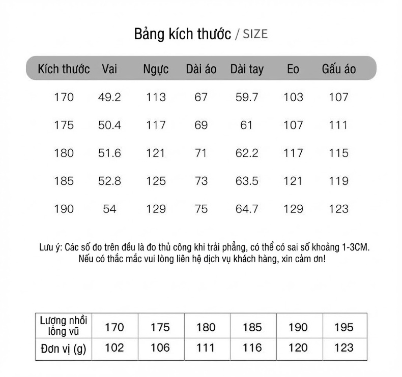 Áo Khoác Phao Nam Dáng Ngắn Cổ Lật Chống Gió Giữ Ấm Màu Be, Xám, Đen chi tiết 33