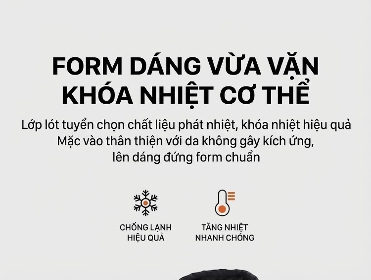 Áo Khoác Cotton Nam Nữ Cổ Trụ Dáng Rộng Phong Cách Hàn Quốc Màu Xanh Rêu, Đỏ San Hô, Đen chi tiết 7
