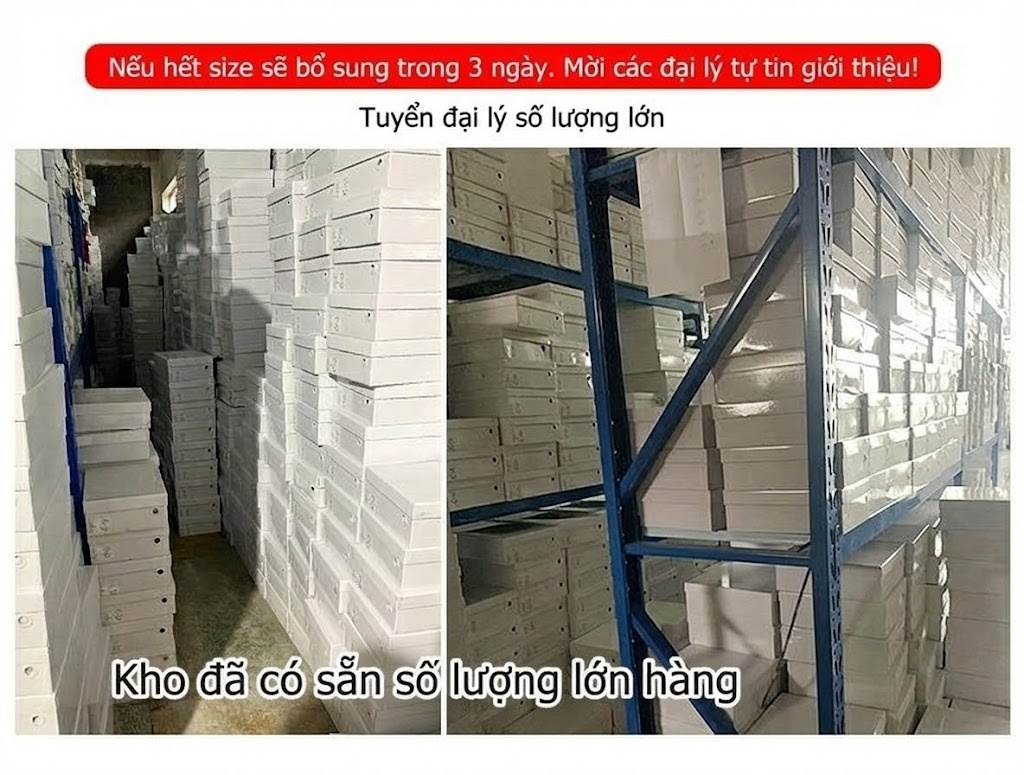 Giày Búp Bê Nữ Da Mờ Quai Dán Chiều Cao Đế 8cm Lót Lông Màu Đen, Nâu chi tiết 2