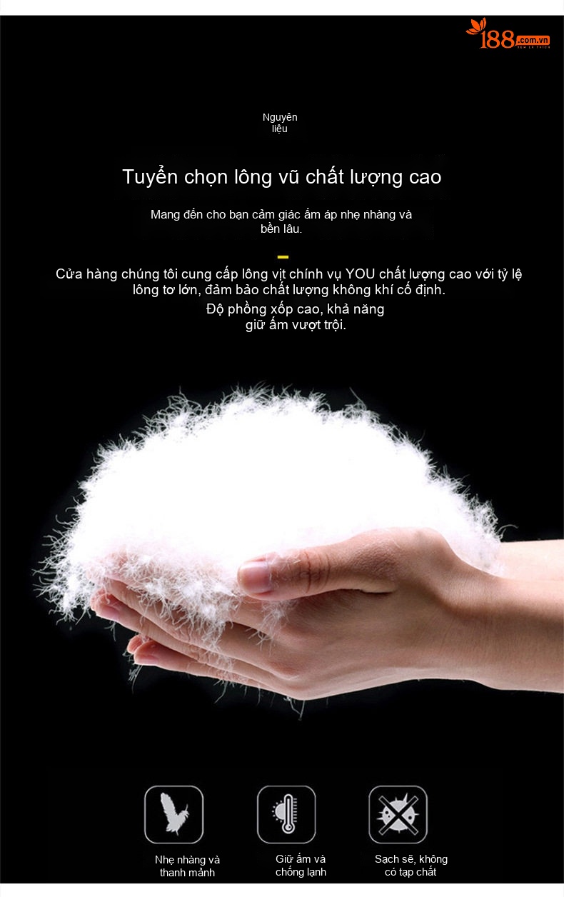 Áo Khoác Phao Nam Cổ Bẻ Dáng Rộng Lót Lông Vũ Giữ Ấm Màu Xám, Xanh Rêu chi tiết 6