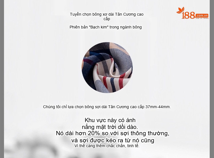 Áo Sơ Mi Tay Dài Nam Cotton Kẻ Caro Thời Trang Công Sở Hàng Ngày Màu Xanh, Đen, Đỏ, Xám... chi tiết 2