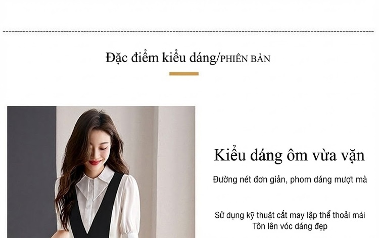 Set Bộ Quần Dài Áo Sơ Mi Tay Lỡ Kèm Áo Gile Nữ Phong Cách Tối Giản Thanh Lịch Màu Be, Đen, Xanh Lá, Tím... chi tiết 12
