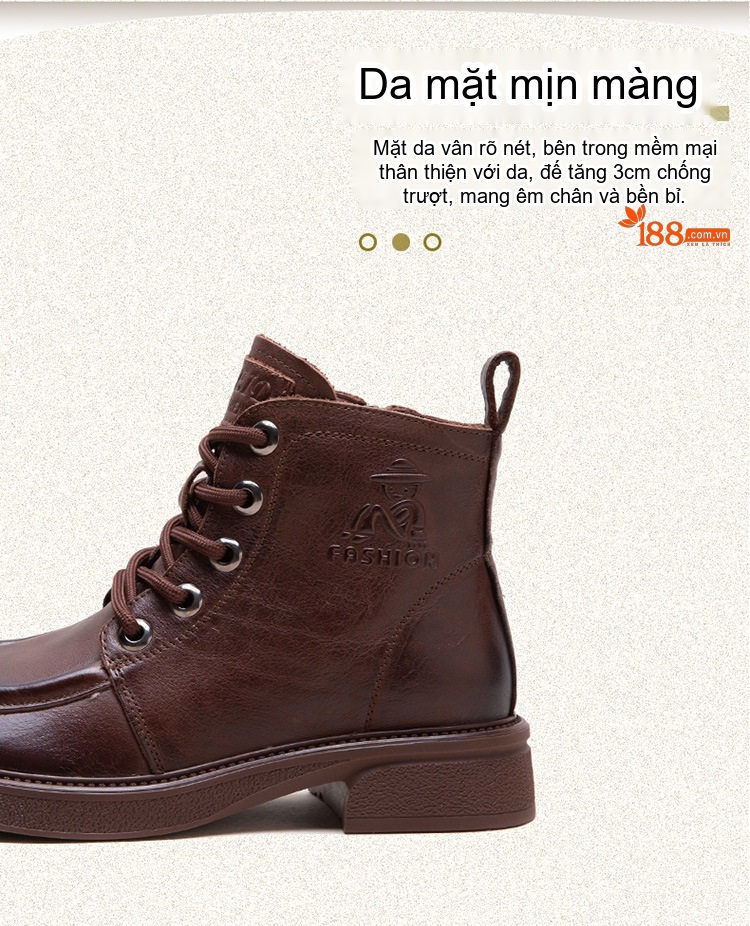 Quần Dài Cotton 100% Ống Rộng Lưng Cao Phong Cách Công Sở Màu Kem, Đen chi tiết 4