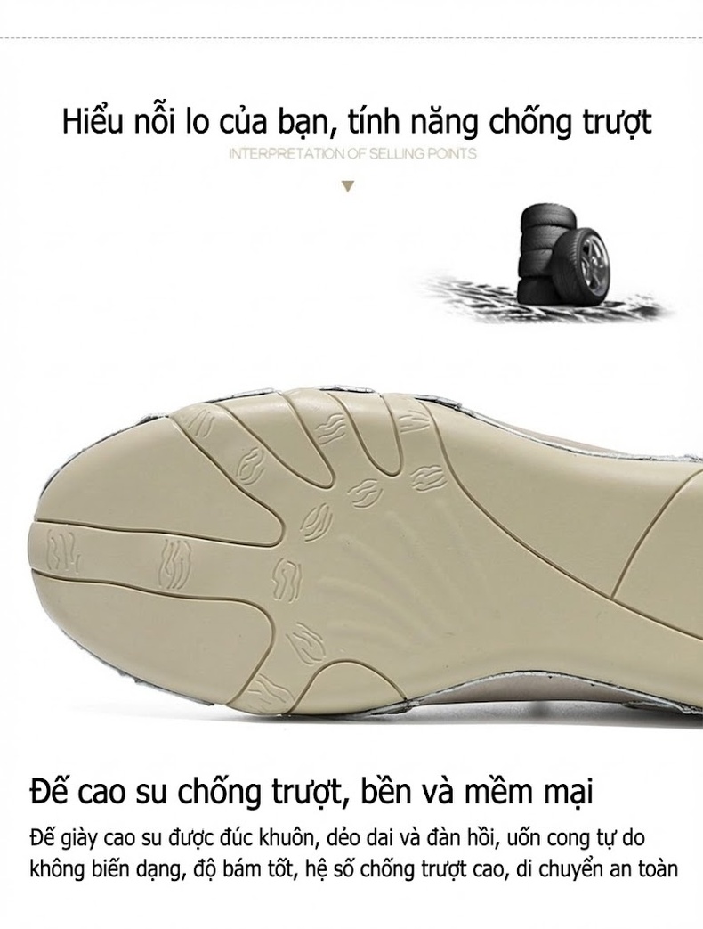 Giày Boot Martin Nam Cổ Cao Da Mờ Chiều Cao Đế Khoảng 3cm Màu Be, Nâu, Xám, Đen chi tiết 12