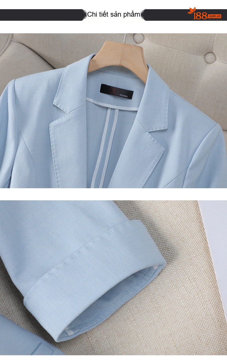 Áo Vest Nữ Tay Lỡ Dáng Ôm Phong Cách Hàn Quốc Màu Trắng, Hồng, Xanh Nhạt chi tiết 24