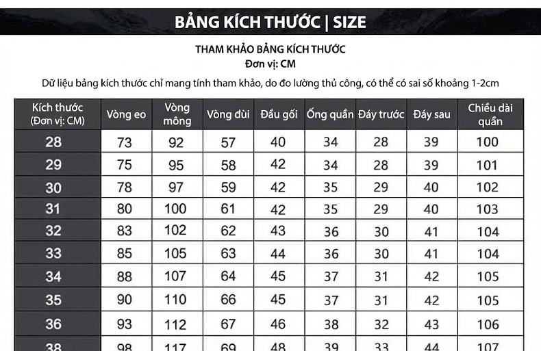 Quần Jean Nam Dáng Suông Co Giãn Thoải Mái Màu Xanh Navy, Đen chi tiết 7