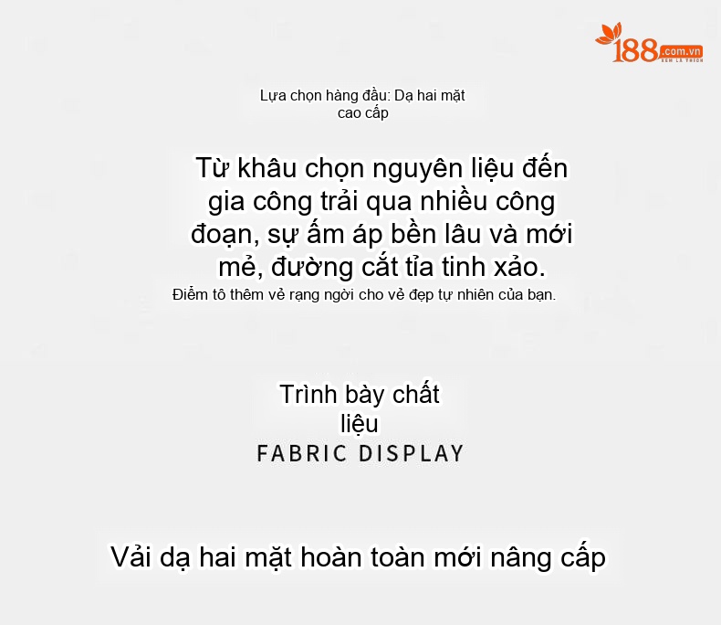 Áo Khoác Dạ Nữ Cổ Điển Khuy Nút Trung Hoa Màu Đỏ, Trắng Kem, Đen chi tiết 15
