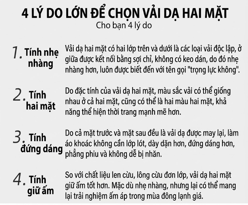Áo Khoác Nam Dáng Dài Hai Mặt Cổ Bẻ Chất Liệu Lông Cừu Màu Đen, Xám chi tiết 7
