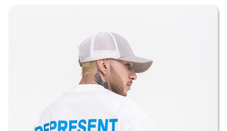 Áo Thun Tay Ngắn Nam In Chữ FG Represent Phong Cách Streetwear Màu Đen, Trắng chi tiết 17