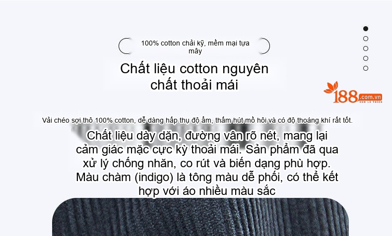 Áo Sơ Mi Nam Cotton Dài Tay Thu Đông Phong Cách Casual Màu Đen, Nâu, Xám, Xanh... chi tiết 5