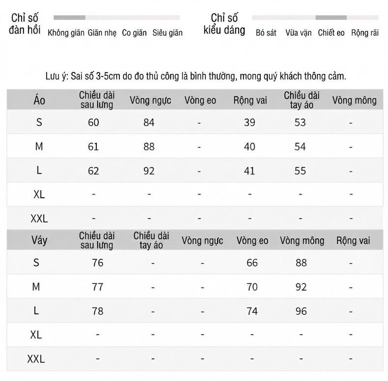 Set Áo Khoác V Croptop Tay Dài Thu Đông Chân Váy Bút Chì Cạp Cao Màu Đen chi tiết 3