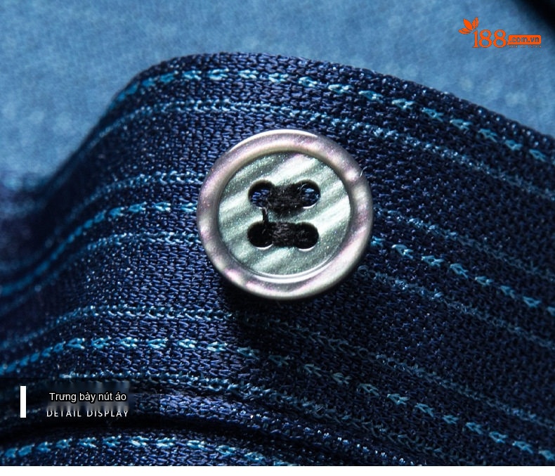 Áo Polo Nam Tay Ngắn Lụa Tằm Cao Cấp Cổ Bẻ Phong Cách Doanh Nhân Màu Xanh Navy, Tím Than chi tiết 17