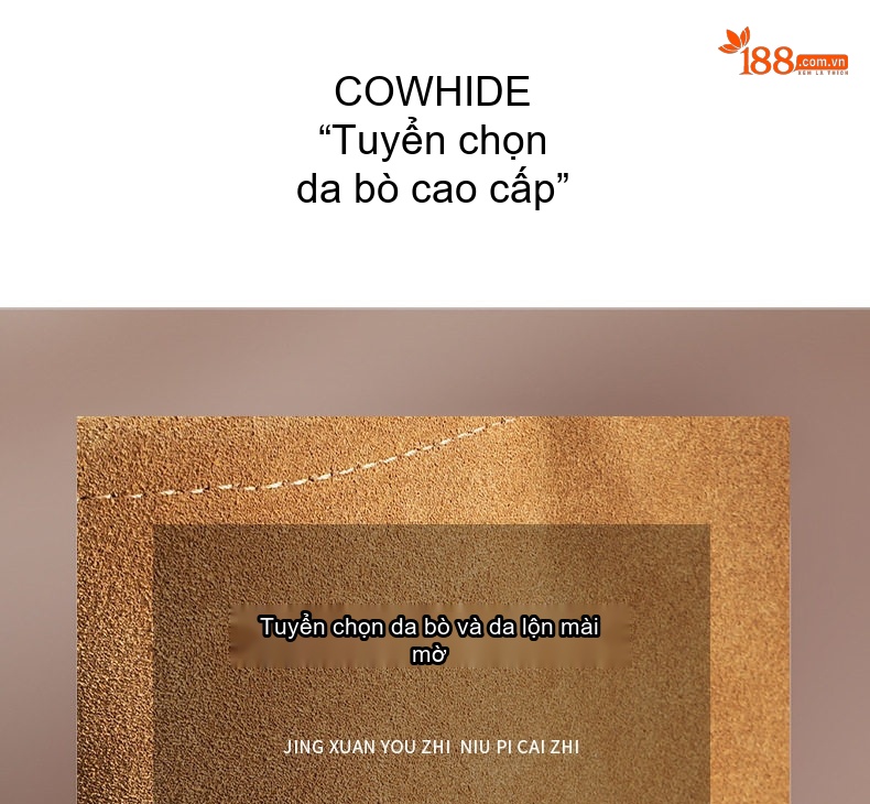 Túi Đeo Vai Nữ Da Mờ Phong Cách Tối Giản Sức Chứa Lớn Màu Nâu chi tiết 11