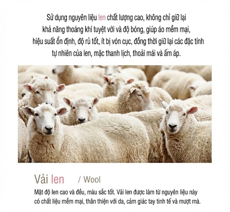 Áo Polo Nam Tay Dài Dệt Kim Cashmere Chống Nhăn Màu Đen, Đỏ Rượu Vang, Xám chi tiết 2