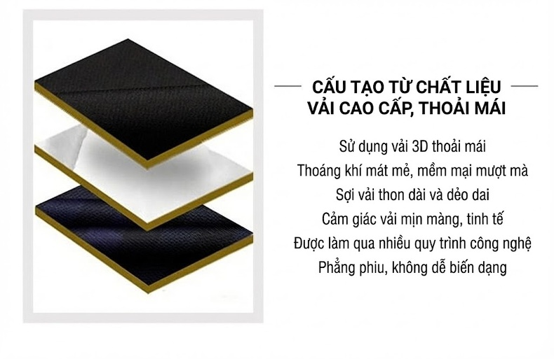 Áo Khoác Nam Trung Niên Mỏng Dáng Rộng Cổ Bẻ Màu Xanh Navy, Be chi tiết 3
