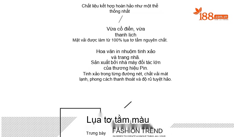 Váy Lụa Tằm Ý Nữ Cổ chữ V Pháp Thu Eo Dáng Dài Thanh Lịch Màu Trắng chi tiết 3
