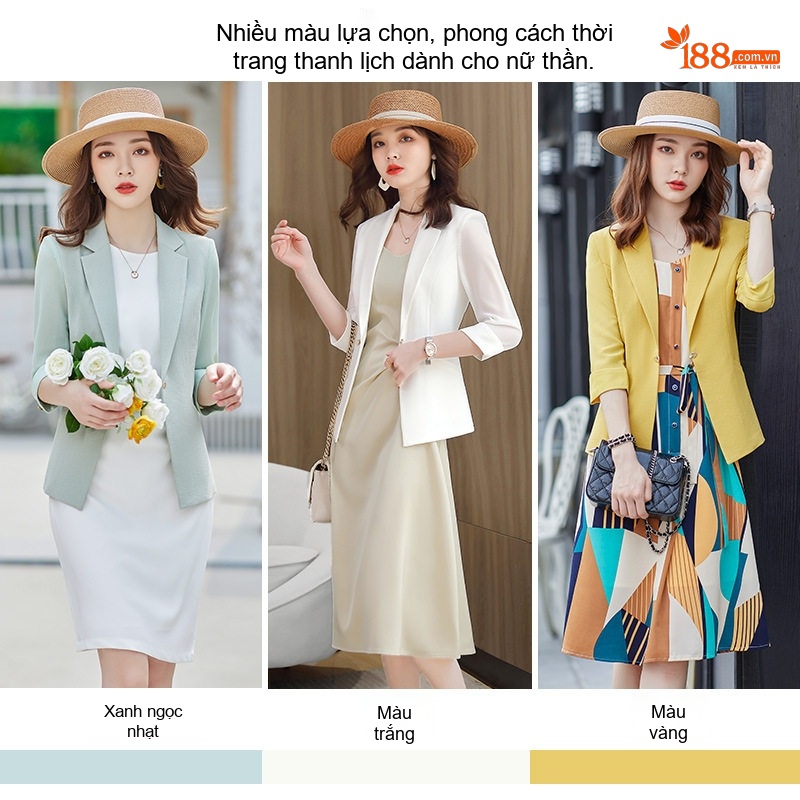 Áo Vest Nữ Mùa Hè Mỏng Dáng Nhỏ Nhắn Chất Liệu Voan Phong Cách Công Sở Màu Trắng