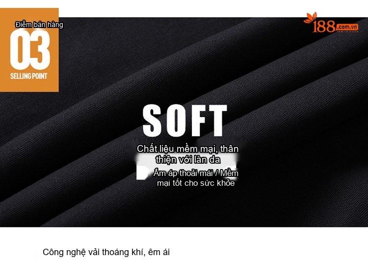 Áo Khoác Nam Cotton Dáng Ôm Lót Lông Dày Dặn Màu Đen, Đỏ, Xanh Rêu, Vàng Be chi tiết 6